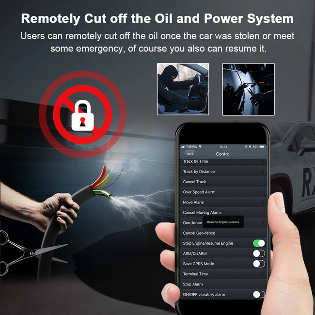 Deals GPS Tracking Device TK303 Tracker Geo-Fence & Remote Control